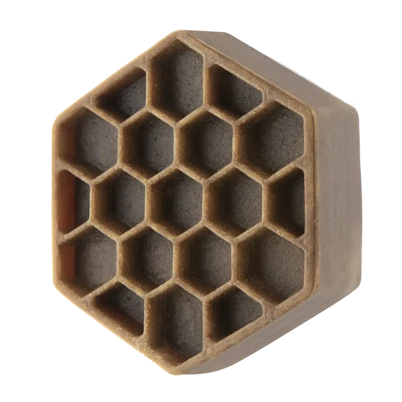 Honeycomb-shaped Yummy Combs dental treat